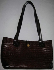 These purses are made from recycled bamboo.  They are all lined with organic cotton and most come in a variety of colors and design.  Let your next handbag or coin purse be a part of your unique and creative fashion statement.