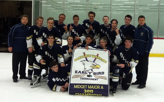 Mullen High School Major A Hockey 2011 Earlybird Champs