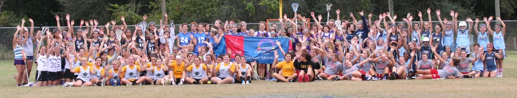 Over 100 girl laxers participate in the FL Southern/St Leo clinic that supported St. Joseph's Children's Hospital