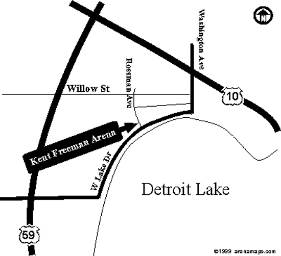 Freeman Sports Arena 1300 Rossman Ave. Detroit Lakes, MN 56501