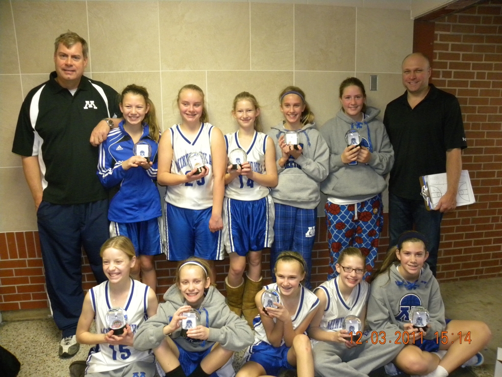 Tonka White wins 3rd place in the Holiday Tournament!