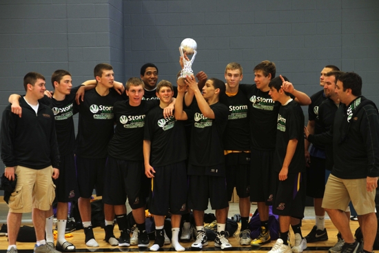 New Era of Laker Champions begin! Relatively unknown Lakers "team" basketball sweeps a loaded field at Storm Classic!