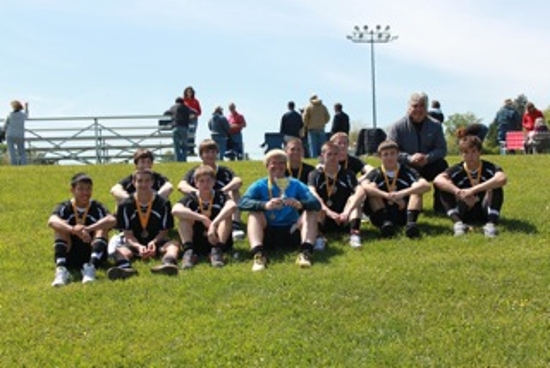 U17B Fire - Champions at Maryland Cup on April 29, 2012